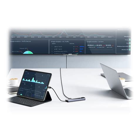 Type C 6 in 1 Ethernet USB Hub – Amkette