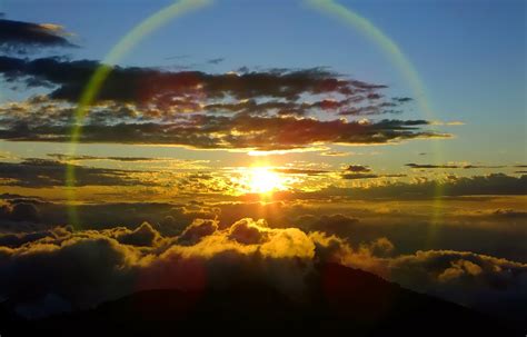 sunset, Mountains, Clouds, The, Sun, Sunlight, Skyscapes, Skies, Suns ...
