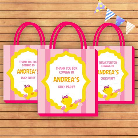 Duck Theme Girl Return Gift Bag | Party supplies online – Party ...