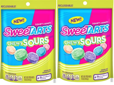 Amazon.com : Sweetarts Chewy Sours Candy, 12 oz (Pack of 2) : Grocery ...