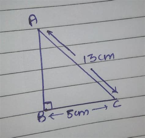 In a right angle triangle ABC angle B equal to 90 degree if AC equal to ...
