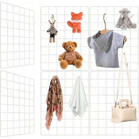 Grid Wall Panels 8pack 15.7"X 11.8" Gridwall For Any Retail Display ...