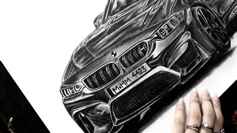 Car Drawings In Pencil Bmw