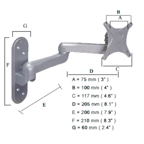 LCD111 - Appliance Mouting Bracket