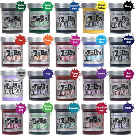 Poppy Red Punky Colour Semi Permanent Hair Color - coolcontacts.ca