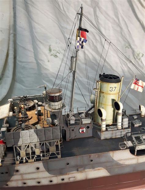 Image result for Flower Class Corvette Scale Model