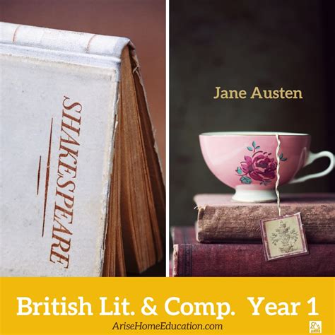 British Lit & Comp Year 1-Shakespeare & Austen - Live Class