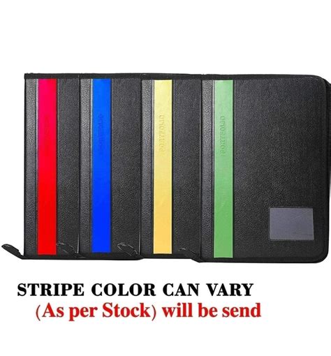 PU Leather Multipurpose Professional File Folders for Certificates ...