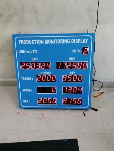 Production Monitoring Display - Production Display Board Trader ...