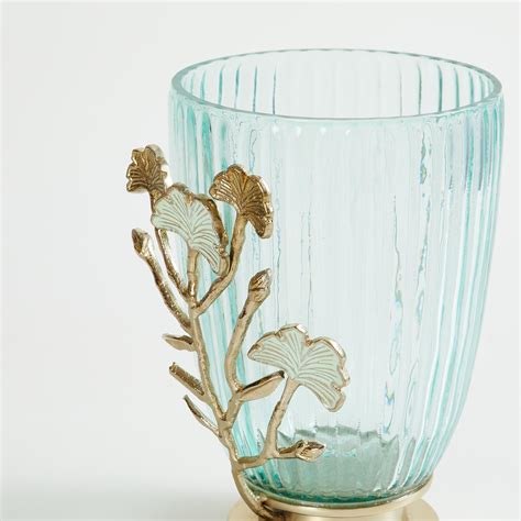 Buy Splendid Modern Luxe Glass Hurricane Candle Holder from Home Centre ...