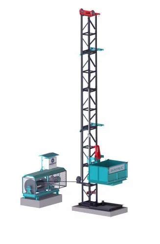 Material Hoists For Building Construction - Innomac Material Hoist Or ...