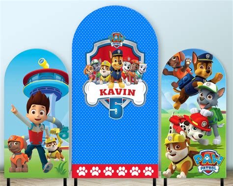 Paw Patrol Theme Arch Backdrop | Party Supplies India Online