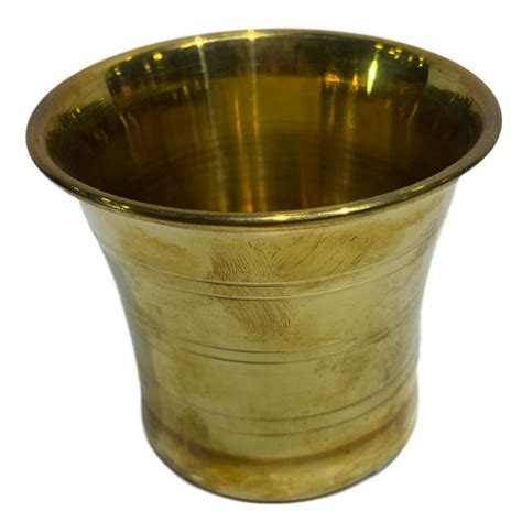 Traditional Brass Broader Panchapathram Size 3 inch – Sri Prarthana
