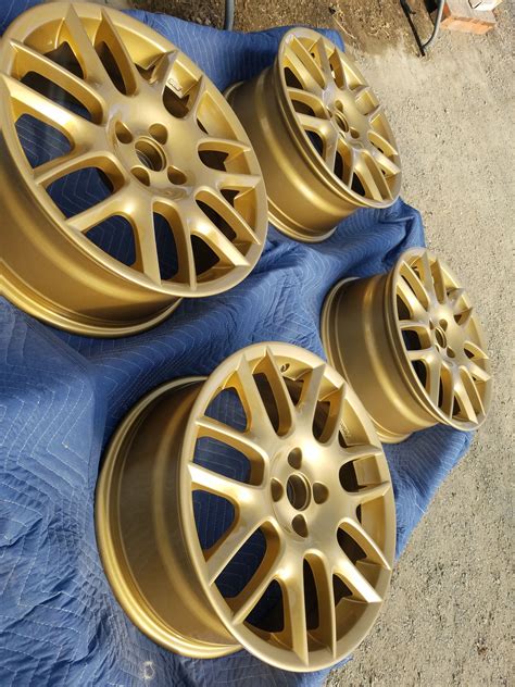 Rockin Rims done in Spanish Gold | Prismatic Powders