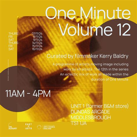 One Minute Volume 12 — The Auxiliary