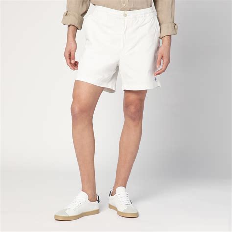 Polo Ralph Lauren White bermuda shorts Stretch Classic-Fit | TheDoubleF
