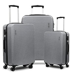 NOVEX Rome Trolley with Set of 3 Bags - 4 Rolling Wheels ...