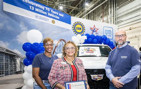 General Motors' Arlington plant celebrates 70 years, 13 million vehicles - Fort Worth Business Press