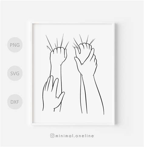 Minimal Erotic Art Svg Couple Hands Svg Sex Scene Line - Etsy Singapore - drawing of holding hands