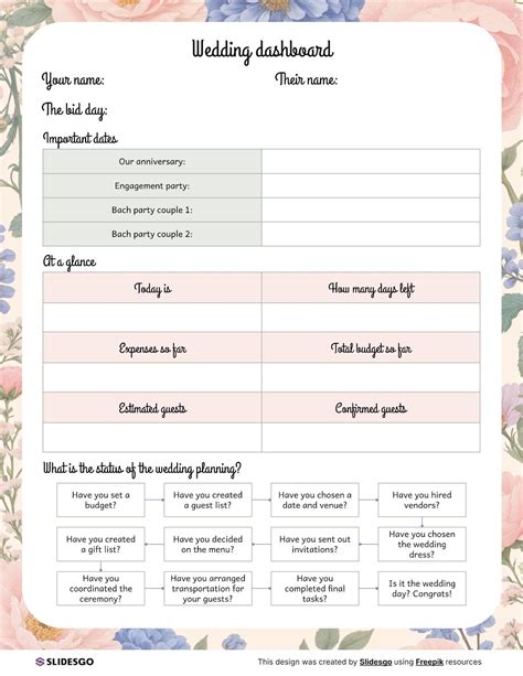 Top 43+ Google Slides Wedding Planning Template Pptx