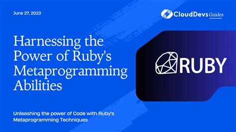 Metaprogramming in Ruby 的图像结果
