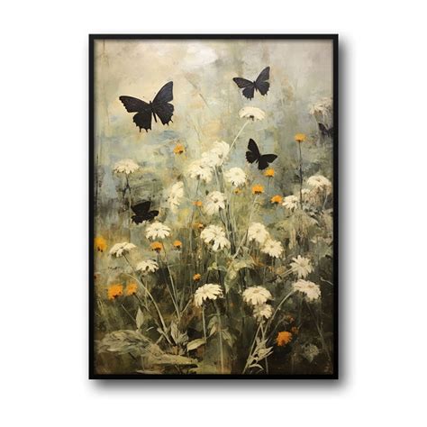 Buy Black & White Butterfly Wall Art - Black Frame Online in India | Vaaree