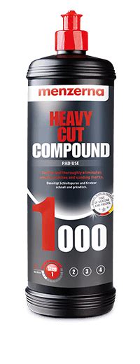 Menzerna Heavy Cut Compound 1000, 1kg – Planet Car Care