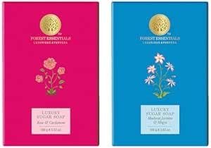 Forest Essentials Luxury Sugar Soap Madurai Jasmine & Mogra & Forest ...