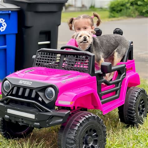 Bluey 6 Volt Ride on Car with Lights and Sounds, 6V Battery Powered Toy ...