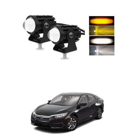 XZRTZ 2x Mini LED Work Light Bar Spot Driving Lamp Fog Pods UTV SUV ATV ...