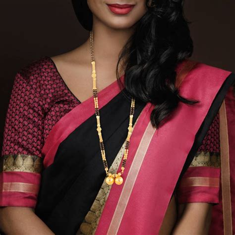 MEENAZ south indian mangalsutra design maharashtrian vati 2 wati ...