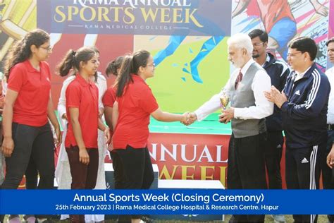 Annual Sports Week Closing Ceremony