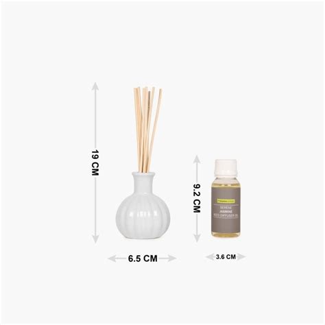 Buy Serene Jasmine Reed Diffuser Set from Home Centre at just INR 249.0