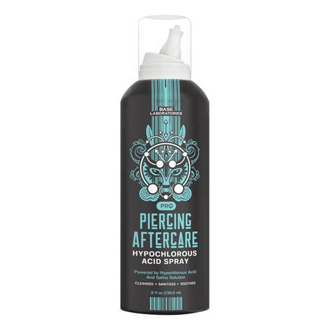 Buy BASE LABORATORIES Hypochlorous Spray 8oz | Piercing Aftercare ...