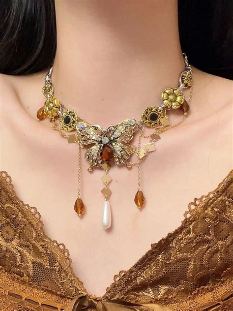 Rhinestone Artificial Jewellery - Chokers Necklace | Savana | Bestsellers