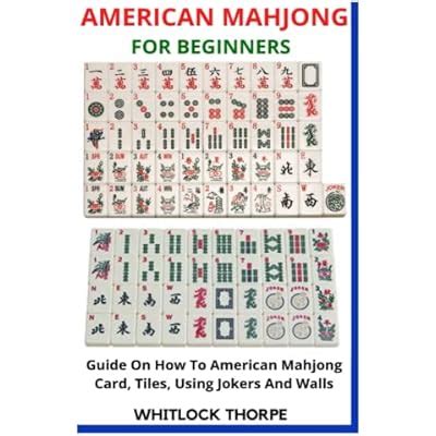 AMERICAN MAHJONG FOR BEGINNERS: Guide On How To | Ubuy India