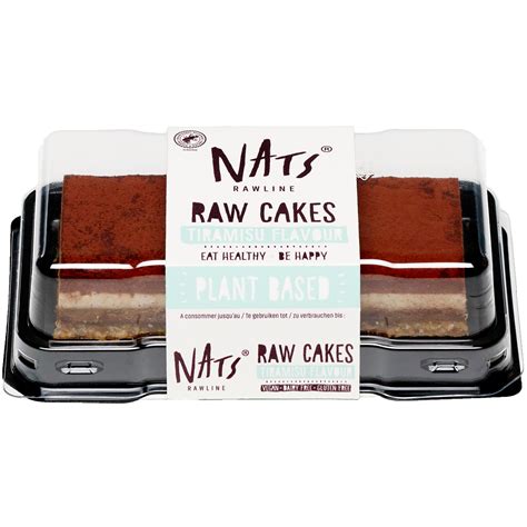 Nats Rawline Plant Based Raw Cakes, Tiramisu | FreshDirect