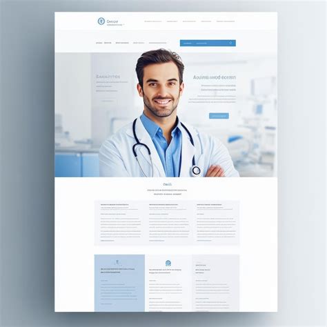 A poster for a doctor that says quot he is a doctor quot | Premium AI ...