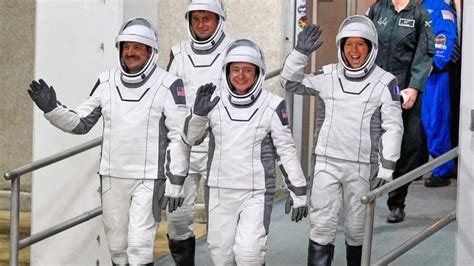 ISS welcomes four new astronauts, strengthening crew for key scientific ...