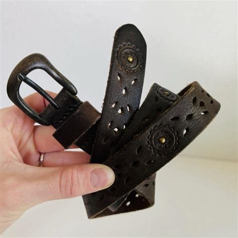 American Vintage Women's Brown Belt | Depop