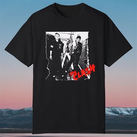 The Clash Poster T-shirt - TokoPyramid