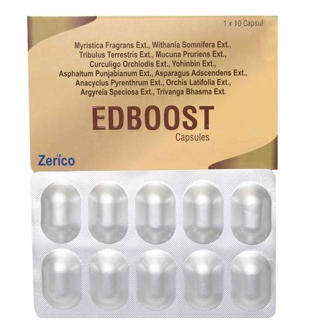 Buy Zerico Edboost, 10 Capsules | 19 Minutes Delivery | Apollo Pharmacy