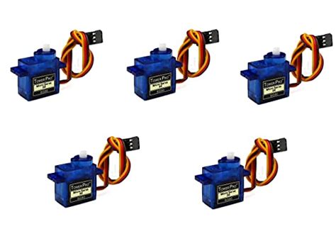 5pcs x Robodo SG 90 Tower Pro Micro Servo Motor : Amazon.in: Home & Kitchen