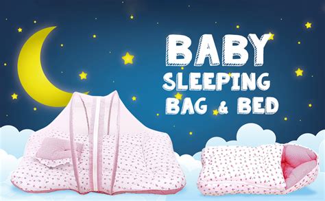 Fareto Baby Gift Pack Set Mattress with Net & Sleeping Bag(0-6 Months ...