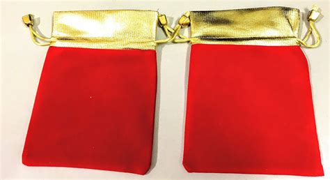 Buy SCC Fancy Shagun Potli (Red, 5 * 6.5 inches) Online at Low Prices ...