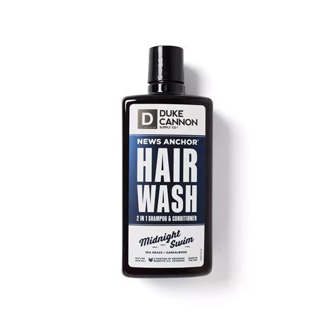 Duke Cannon 2 in 1 Shampoo & Conditioner - Midnight Swim - Shop Shampoo ...
