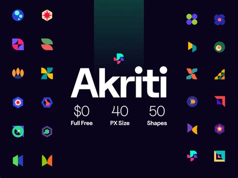 50 Free Geometric Shapes for Icons and Logo Design - Freebiesbug