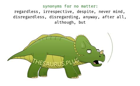 More 50 No matter Synonyms. Similar words for No matter.
