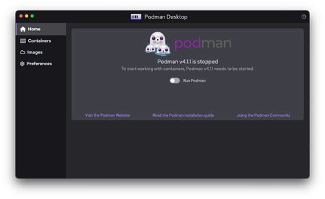 Podman RESTful API Python Example Code 的图像结果