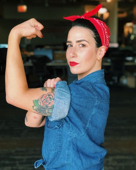Rosie the Riveter costume | Rosie the riveter costume, Rosie the ...